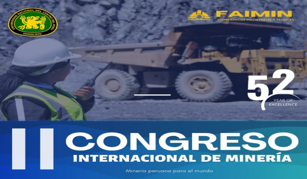 Noticia II Congreso Internacional de Mineria UNCP