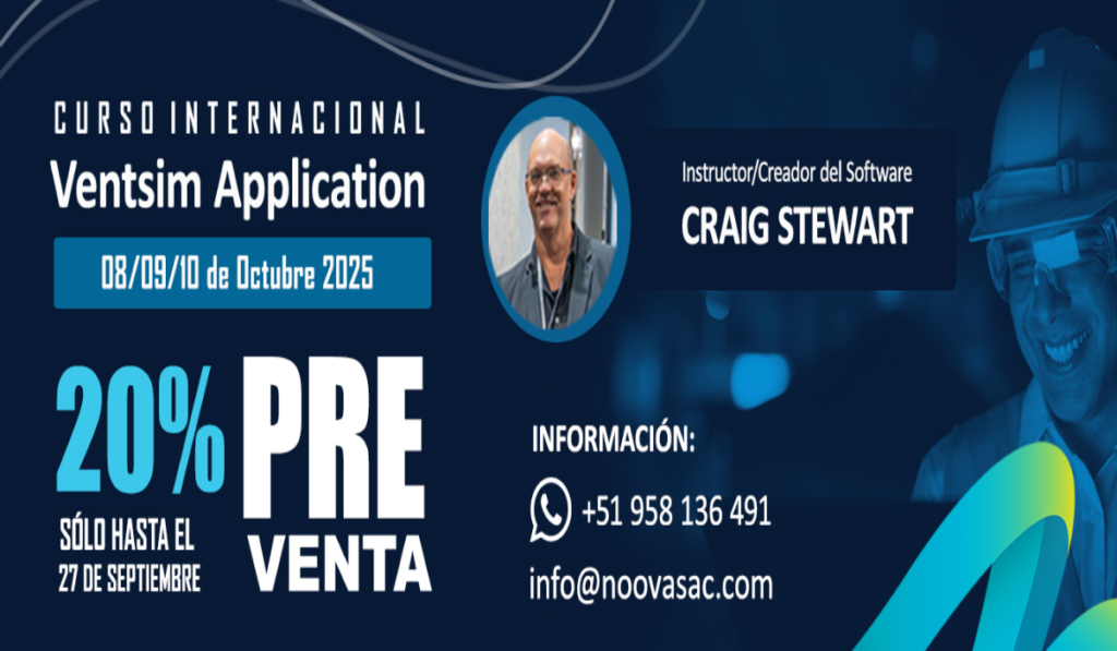 Curso Internacional Ventsim Application 2 Noticia Curso Internacional Ventsim Application