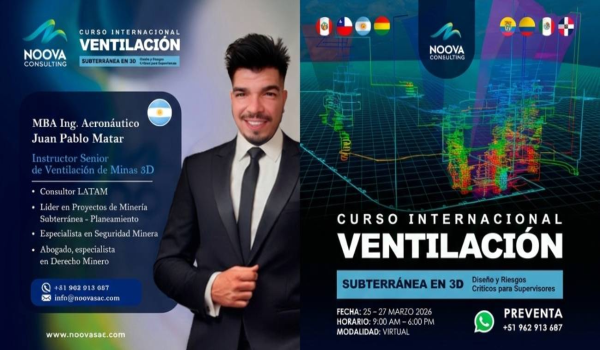 Noticia Curso de ventilacion subterranea diseno y riesgos criticos